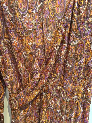 Vestido midi Mango estampado