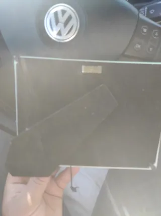 Obra de arte de cristal y madera