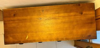 Consola 8 cajones patas metal