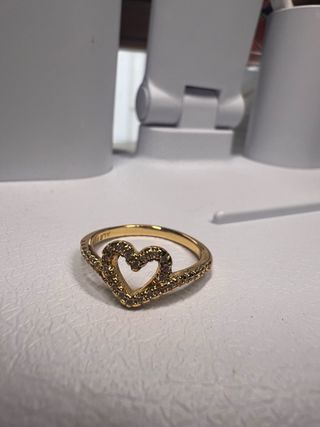 Anillo Pandora Corazón Talla 6 (52)