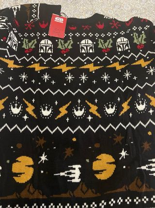 Jersey Navideño Star Wars Negro