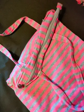 Bolsa de tela más bufanda