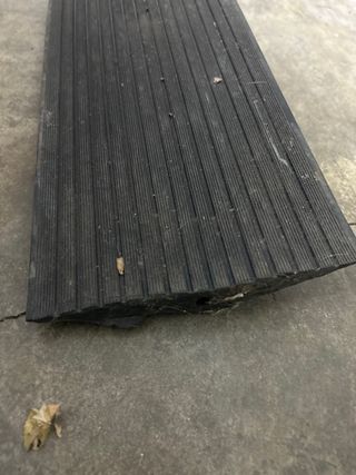 Banda de caucho para garaje 3 metros