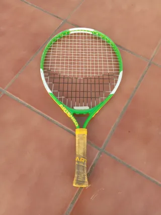 Raqueta Tenis Niño Artengo Verde con Funda