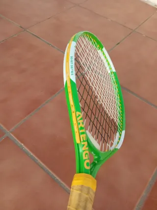 Raqueta Tenis Niño Artengo Verde con Funda