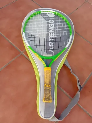 Raqueta Tenis Niño Artengo Verde con Funda