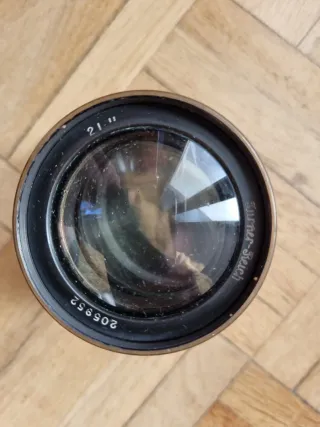 Lentes y piezas de óptica antiguas