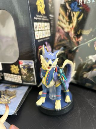 Steelbook Monster Hunter Rise + 3 amiibos