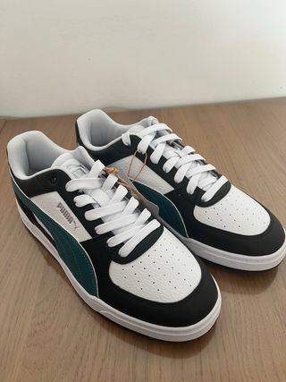 Zapatillas Puma Caven III Blancas/Negras/Verdes