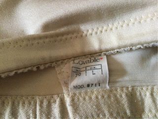 Faja moldeadora color crema Talla L