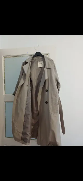 Parka Pull&Bear Beige Talla M