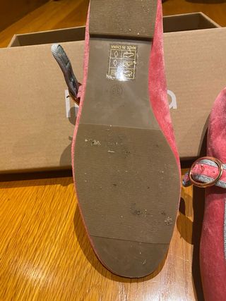 Bailarinas fucsias nuevas