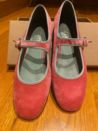 Bailarinas fucsias nuevas