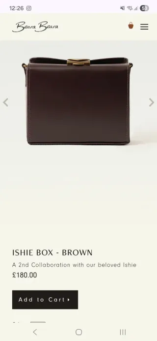 Bolso Beara Beara piel vintage