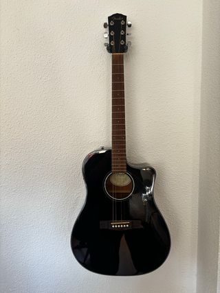 Guitarra Acústica Fender Negra