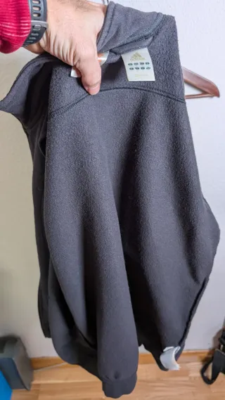 Chaqueta Adidas Vintage Gris Oscuro Unisex