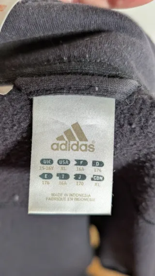Chaqueta Adidas Vintage Gris Oscuro Unisex