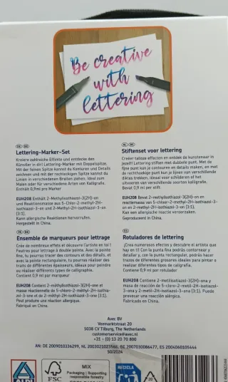 Set 80 Rotuladores Lettering Expertiz. Rotuladores