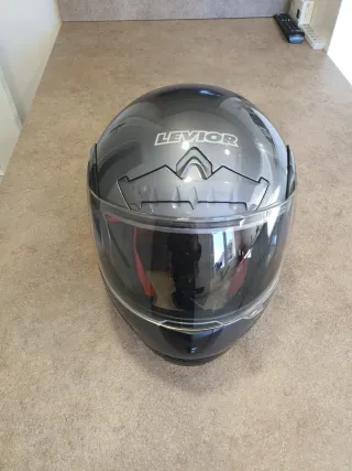 Casco Moto Integral Levior Gris