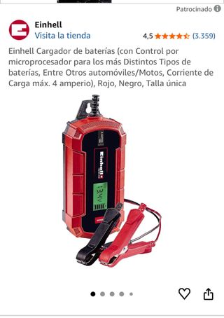 Caricabatteria Einhell 12V 4A