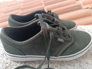 Zapatillas Vans Atwood ante verde T.37