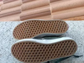 Zapatillas Vans Atwood ante verde T.37