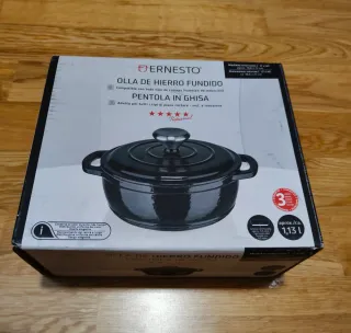Olla de Hierro Fundido Ernesto 1.13L