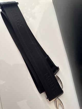 Maletín Montblanc Negro Piel