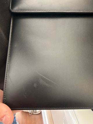 Maletín Montblanc Negro Piel