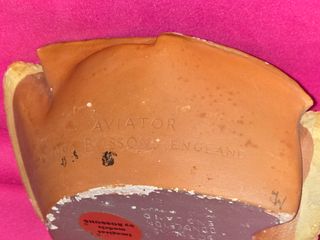 Scultura gesso Aviatore Bossons England 1990