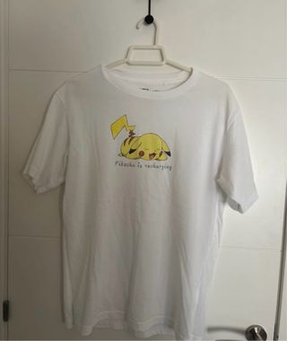 Camiseta Pikachu Manga Corta