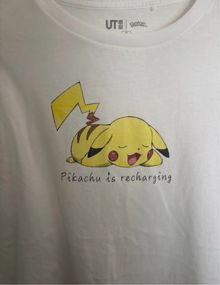 Camiseta Pikachu Manga Corta
