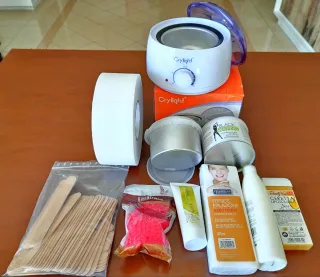 Kit ceretta professionale Crylight completo