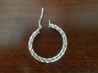 Pendientes Aro Plata Labrados