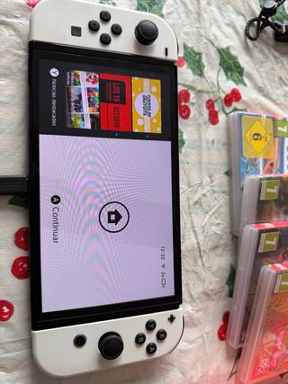 Nintendo Switch OLED Bianca