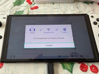 Nintendo Switch OLED Bianca