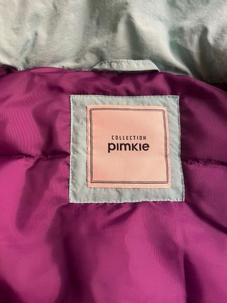 Chaqueta retro morada y verde Talla S