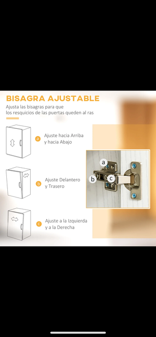 Alacena de cocina blanca