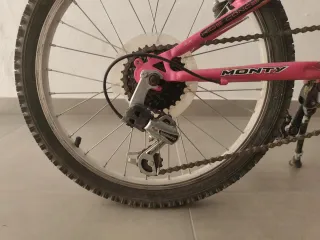 Bicicleta Monty niña rosa