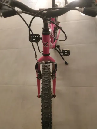 Bicicleta Monty niña rosa