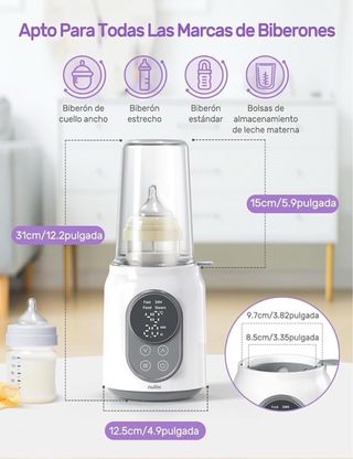 Calienta biberones 6en1 Nuliie SIN ESTRENAR