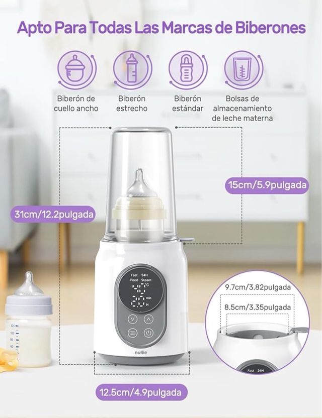 Scaldabiberon 6in1 Nuliie NUOVO