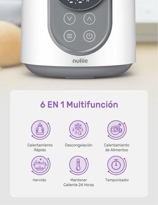 Calienta biberones 6en1 Nuliie SIN ESTRENAR