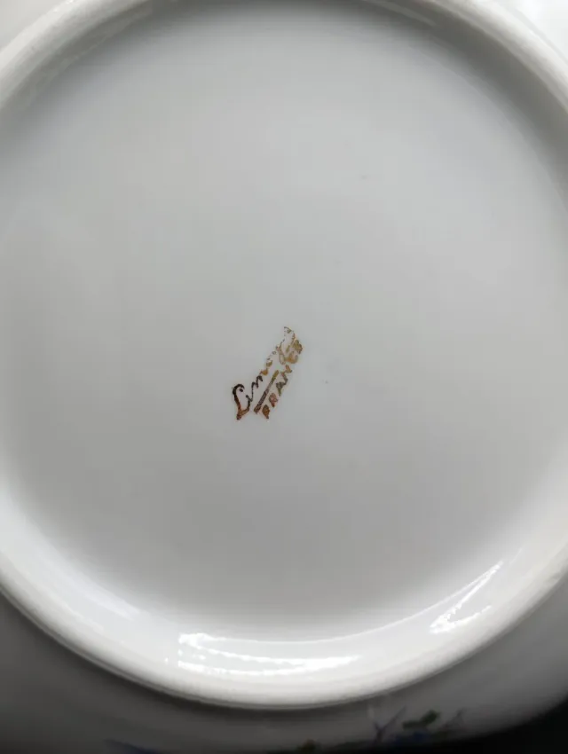 Cuenco porcelana Limoges