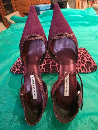 Zapatos de vestir Tessa de Baviera y bolso a juego