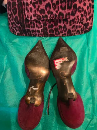 Zapatos de vestir Tessa de Baviera y bolso a juego