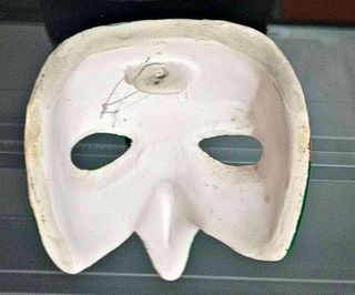 Máscara veneciana de cerámica pequeña