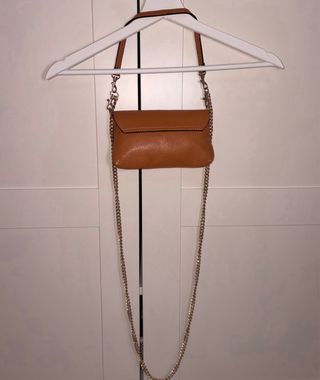 Bolso Piel Italiana Marrón