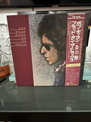 Bob Dylan Blood on the Tracks LP Japón Press