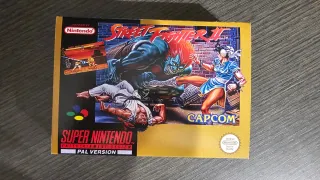 Street Fighter II Super Nintendo PAL